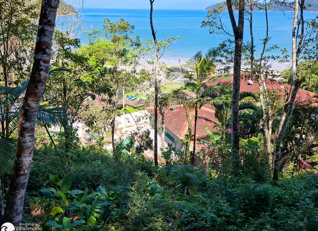 Terreno 1.200 m2 vista mar a venda na praia da Enseada em Ubatuba - Projeto aprovado-8