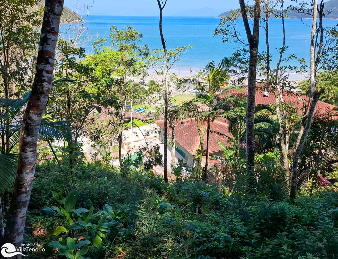 Terreno 1.200 m2 vista mar a venda na praia da Enseada em Ubatuba - Projeto aprovado-8